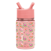 Summit Kids Plastic Water Bottle with Straw Lid