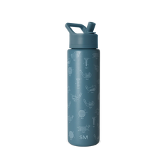 Summit Water Bottle with Straw Lid