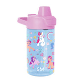 Summit Kids Plastic Water Bottle with Simple Flip Straw Lid