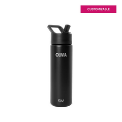 Summit Water Bottle with Straw Lid