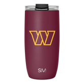 NFL Voyager Tumbler with Clear Flip Lid & Straw