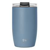 Voyager Tumbler with Clear Flip Lid & Straw
