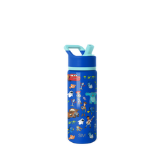 Summit Kids Water Bottle with Straw Lid