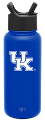 Collegiate Summit Water Bottle with Straw Lid