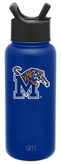 Collegiate Summit Water Bottle with Straw Lid